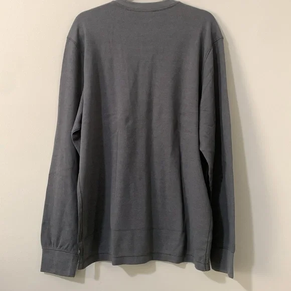 NWT Toad&Co Men's XL Gray Long Sleeve Shirt - Picture 6 of 10